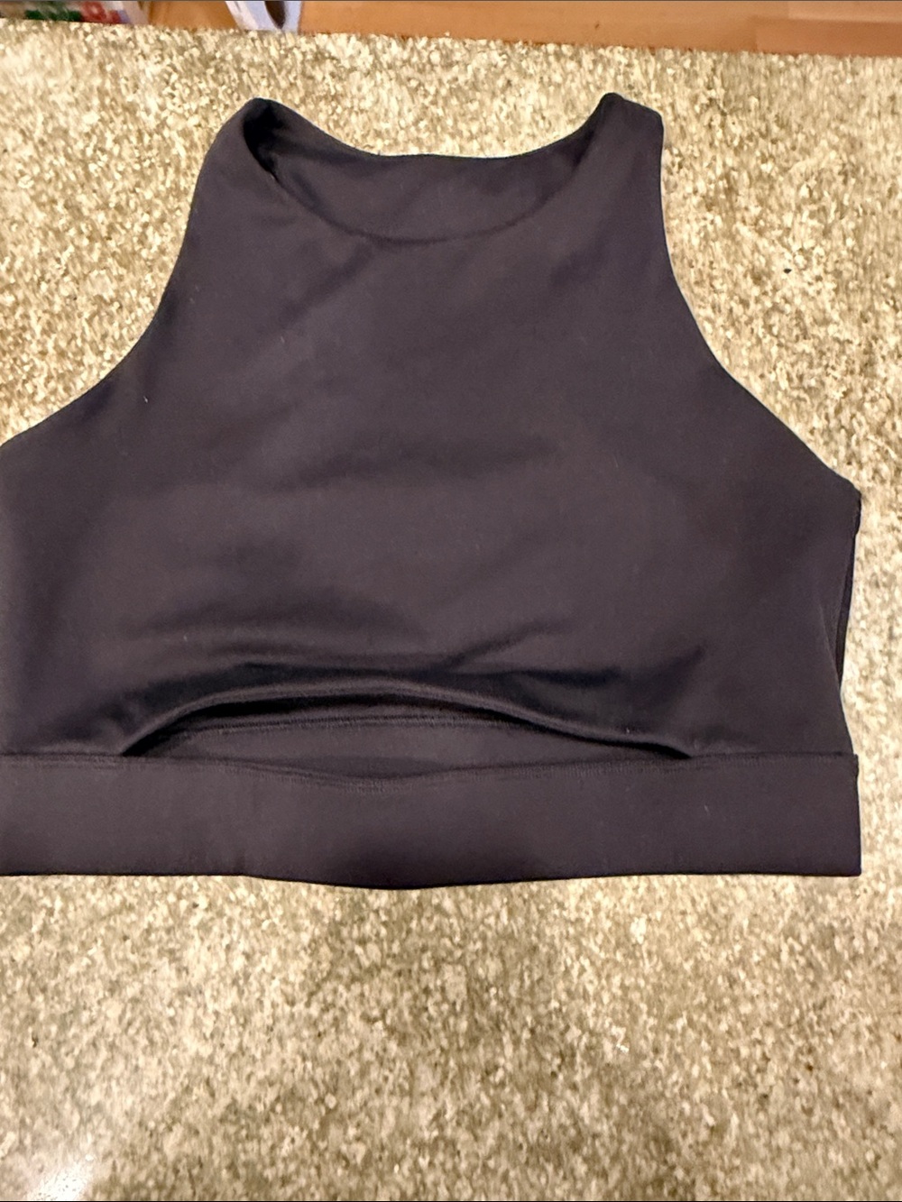 Paragon Women's Black High-Neck Crop Tank Top Size XL
